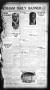 Newspaper: Brenham Daily Banner (Brenham, Tex.), Vol. 29, No. 192, Ed. 1 Thursda…