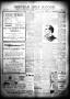 Thumbnail image of item number 1 in: 'Brenham Daily Banner. (Brenham, Tex.), Vol. 25, No. 262, Ed. 1 Sunday, November 11, 1900'.