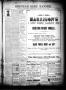 Thumbnail image of item number 1 in: 'Brenham Daily Banner. (Brenham, Tex.), Vol. 22, No. 181, Ed. 1 Saturday, July 24, 1897'.