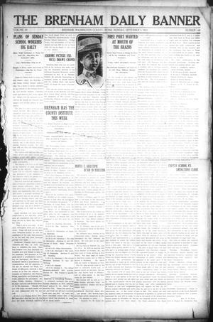 Primary view of object titled 'The Brenham Daily Banner (Brenham, Tex.), Vol. 29, No. 140, Ed. 1 Monday, September 9, 1912'.