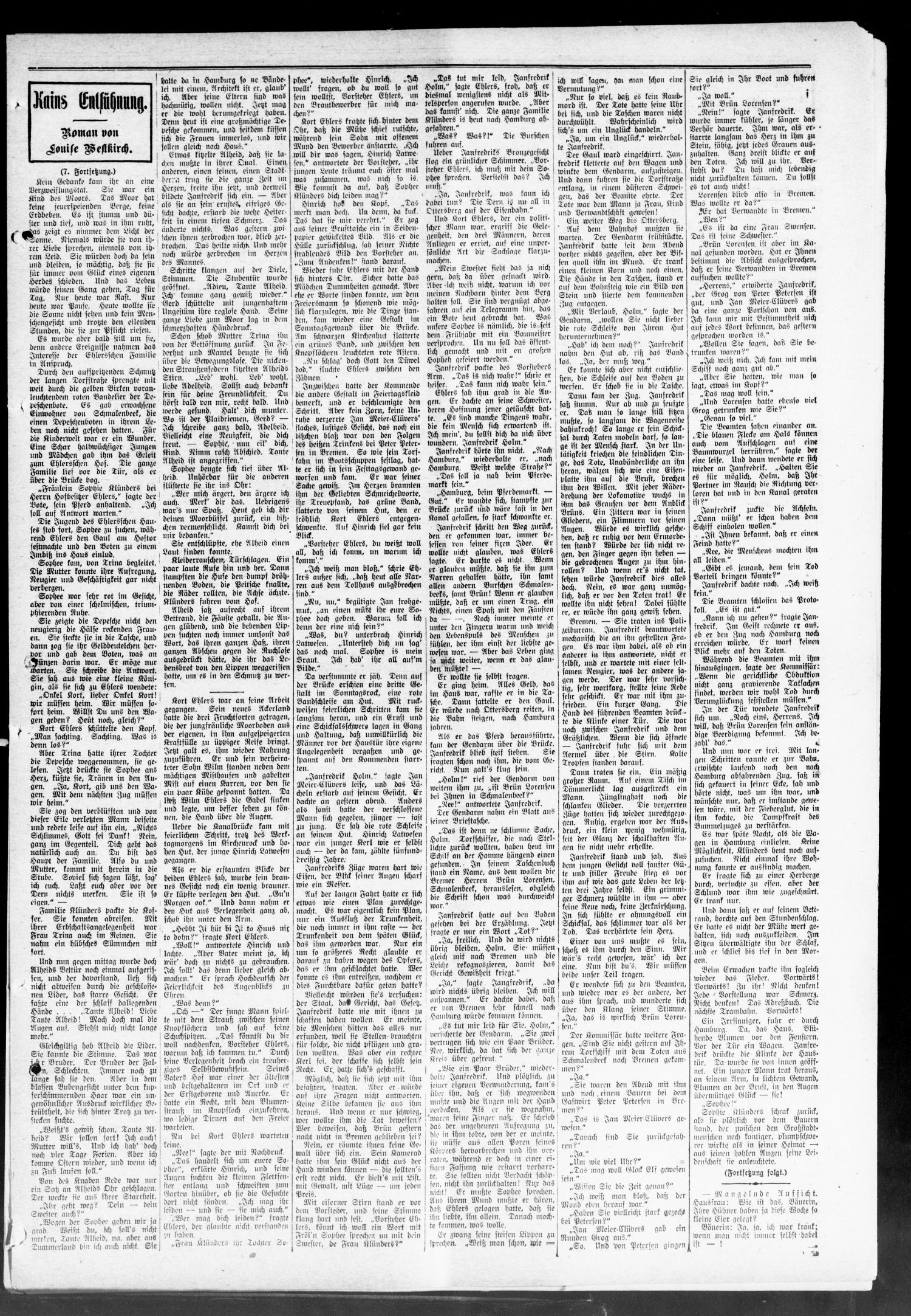 Seguiner Zeitung. (Seguin, Tex.), Vol. 29, No. 1, Ed. 1 Thursday, August 21, 1919
                                                
                                                    [Sequence #]: 7 of 8
                                                