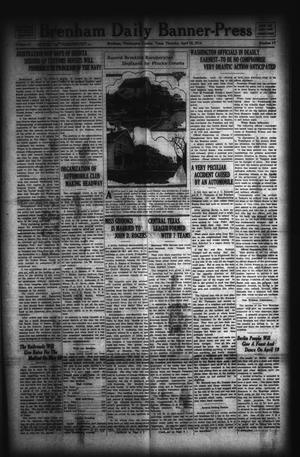 Primary view of Brenham Daily Banner-Press (Brenham, Tex.), Vol. 31, No. 17, Ed. 1 Thursday, April 16, 1914