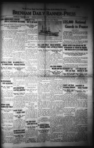 Primary view of object titled 'Brenham Daily Banner-Press (Brenham, Tex.), Vol. 34, No. 57, Ed. 1 Saturday, June 2, 1917'.