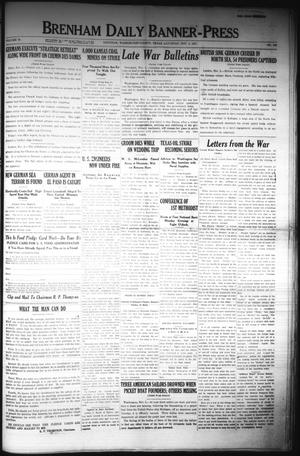 Primary view of object titled 'Brenham Daily Banner-Press (Brenham, Tex.), Vol. 34, No. 188, Ed. 1 Saturday, November 3, 1917'.