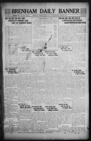 Brenham Daily Banner (Brenham, Tex.), Vol. 30, No. 26, Ed. 1 Monday, April 28, 1913