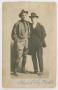 Photograph: [Photograph of Unidentified Man with Charles Early Martin]