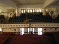 Primary view of [Photograph of Balcony in St. James Methodist Church]
