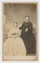 Primary view of [Photograph of Fannie Goff and Katie E. Huse]