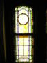 Primary view of [Photograph of Stained Glass Window in St. James Methodist Church]