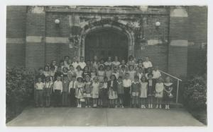 Primary view of object titled '[Photograph of Summer Sunday School]'.