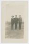 Primary view of [Photograph of Three Men]