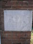Primary view of [Photograph of Cornerstone of St. James Methodist Church]