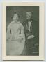 Primary view of [Portrait of Mary Frances Smith and Edward R. Barcus]