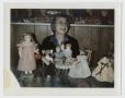 Primary view of [Photograph of Ida Mae Pruett with Her Dolls]