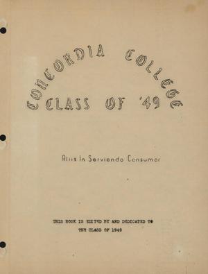Primary view of object titled 'Concordia College Class of '49'.