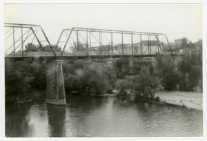 Primary view of object titled '[Faust Street Bridge Photograph #1]'.