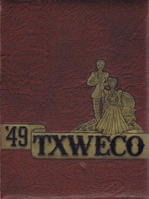 Primary view of object titled 'TXWECO, Yearbook of Texas Wesleyan College, 1949'.