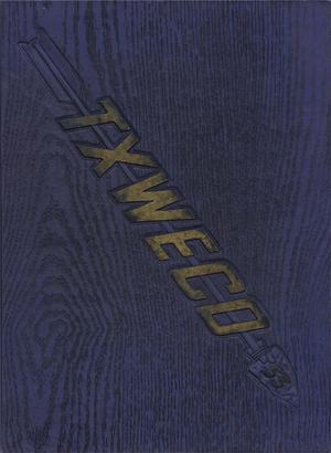 Primary view of object titled 'TXWECO, Yearbook of Texas Wesleyan College, 1953'.