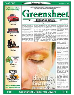 Primary view of object titled 'Greensheet (Houston, Tex.), Vol. 36, No. 570, Ed. 1 Wednesday, January 4, 2006'.