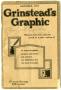 Journal/Magazine/Newsletter: Grinstead's Graphic, Volume 1, Number 12, December 1921