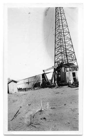 Primary view of object titled 'Oil Well in New Mexico'.