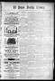 Newspaper: El Paso Daily Times. (El Paso, Tex.), Vol. 4, No. 309, Ed. 1 Sunday, …