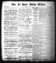 Primary view of The El Paso Daily Times. (El Paso, Tex.), Vol. 2, No. 107, Ed. 1 Sunday, July 8, 1883
