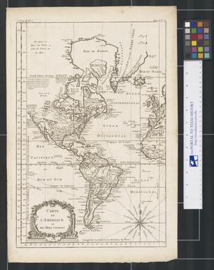 Primary view of Carte de l'Amerique et des Mers voisines
