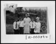 Photograph: Picture of Children Posing in Front of Automobile #2