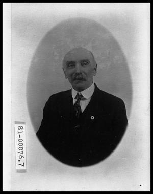 Primary view of object titled 'Portrait of V. C. Perini, Sr.'.