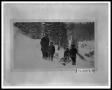 Thumbnail image of item number 1 in: 'Four Men with Sled on Mountainside'.