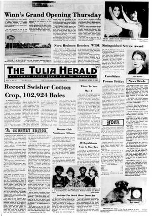Primary view of object titled 'The Tulia Herald (Tulia, Tex.), Vol. 74, No. 16, Ed. 1 Thursday, April 22, 1982'.