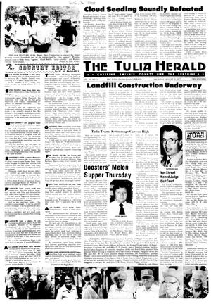 Primary view of object titled 'The Tulia Herald (Tulia, Tex.), Vol. 69, No. 34, Ed. 1 Thursday, August 25, 1977'.