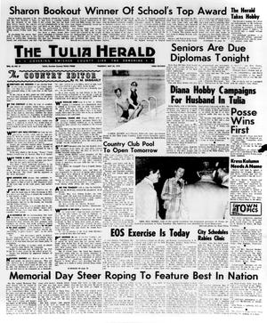 Primary view of object titled 'The Tulia Herald (Tulia, Tex.), Vol. 63, No. 21, Ed. 1 Thursday, May 25, 1972'.