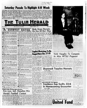 Primary view of object titled 'The Tulia Herald (Tulia, Tex.), Vol. 65, No. 41, Ed. 1 Thursday, October 11, 1973'.