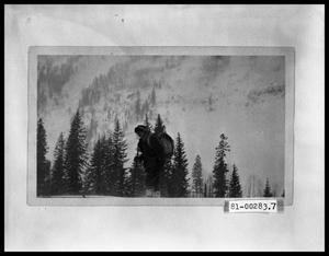 Primary view of object titled 'Man on Skis'.