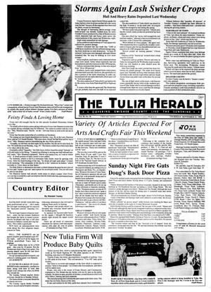 Primary view of The Tulia Herald (Tulia, Tex.), Vol. 80, No. 38, Ed. 1 Thursday, September 22, 1988