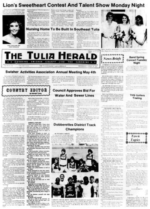 Primary view of object titled 'The Tulia Herald (Tulia, Tex.), Vol. 79, No. 18, Ed. 1 Thursday, April 30, 1987'.