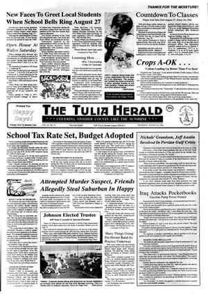 Primary view of object titled 'The Tulia Herald (Tulia, Tex.), Vol. 82, No. 33, Ed. 1 Thursday, August 16, 1990'.