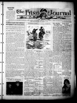 Primary view of object titled 'The Frisco Journal (Frisco, Tex.), Vol. 27, No. 1, Ed. 1 Friday, February 17, 1928'.