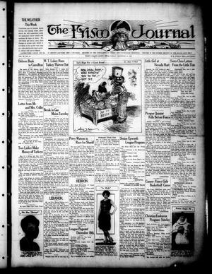 Primary view of object titled 'The Frisco Journal (Frisco, Tex.), Vol. 36, No. 44, Ed. 1 Friday, December 16, 1927'.