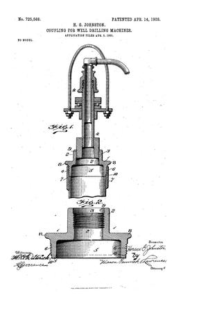 Primary view of object titled 'Coupling for Well-Drilling Machines'.