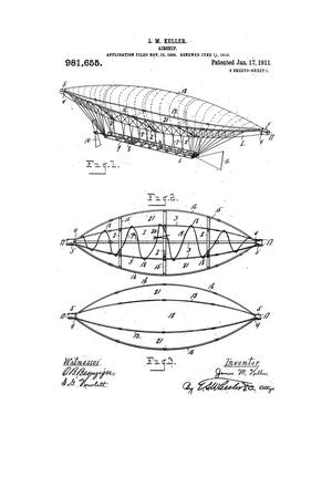 Primary view of object titled 'Airship'.