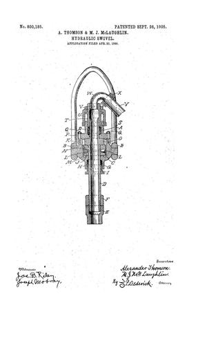 Primary view of object titled 'Hydraulic Swivel'.