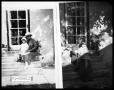 Thumbnail image of item number 1 in: 'Grandmother and Virginia Lee on Back Steps; Mother and Virginia Lee on Back Steps'.