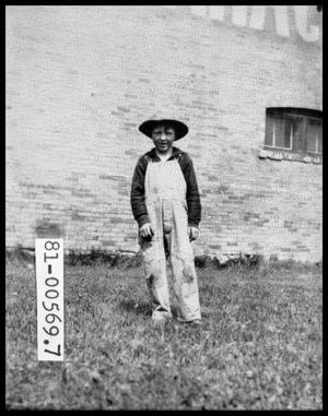 Primary view of object titled 'Boy in Coveralls'.