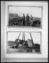 Primary view of Three Men by Tent; Oil Well Drililng