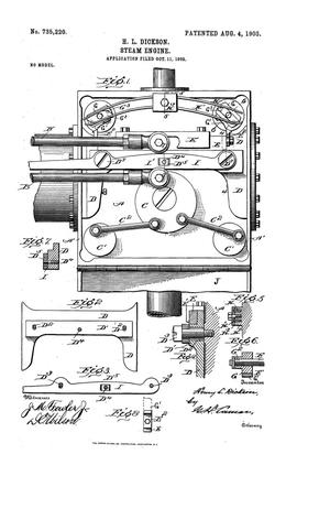 Primary view of object titled 'Improvements in Steam Engine'.