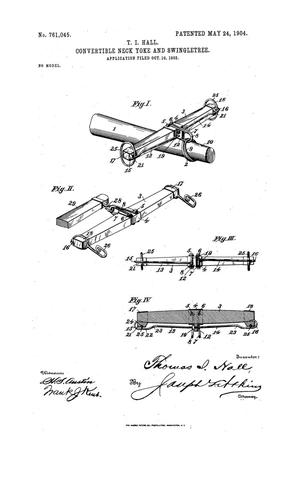 Primary view of object titled 'Convertible Neck Yoke and Swingletree'.