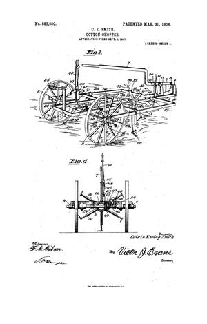 Primary view of object titled 'Cotton-Chopper.'.
